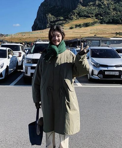 New Women Parka Winter Long Outwear Overcoat Jacket Duck down Loose Warm Coats - Bild 4 von 9