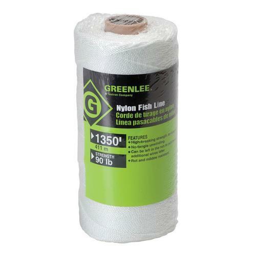 Greenlee 607 Lightweight Fish Line, 3 W Nylon 60 Blade, 1350 ft Blade Length Greenlee 607 Lightweight Fish Line, 3 W Nylon 60 Blade, 1350 ft Blade Length cheap wholesale