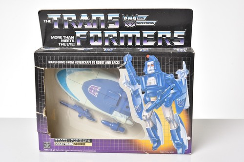Transformers SCOURGE G1 de colección - 1986 caja sellada - Imagen 2 de 17