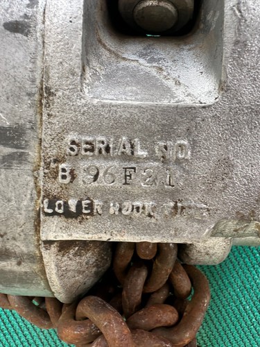 Columbus McKinnon CM® Hebelkettenzug 1-1/2 Tonnen Modell B Abzieher mitnehmen - Bild 8 von 15