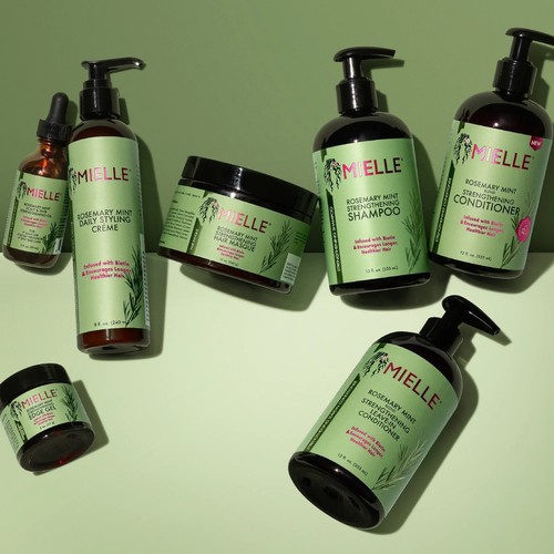 MIELLE Rosemary Mint Strengthening Curly Hair Care Products 7PCS BUNDLE SET - Picture 10 of 10
