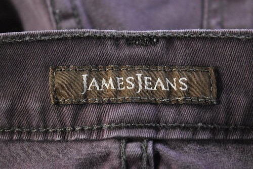 James Twiggy Womens Jeans Size 29 Iris Purple Colored Cropped Skinny Denim Pants - Foto 4 di 5
