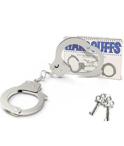 Toy Metal Handcuffs with Keys Police Costume Party Supplies - Picture 8 of 9