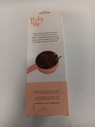 Pinky Up Hey There, Hot-Tea Tablespoon by Pinky Up, Rose Gold - Picture 2 of 2