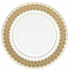 LENOX PRISMATIC GOLD ACCENT PLATE   new with tags