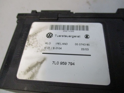 Engine Window Regulator Right Rear Incl. Control for VW Touareg 7L0959794 - Picture 5 of 6