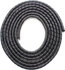 Spiral Cable Wrap,10Ft – 1/4 Inch Spiral Wire Wrap Cord Covers Bundle Sleeve Hos