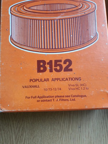 Vauxhall Viva 1300 HC air filter (ag461) (71 - 74) - Picture 4 of 4