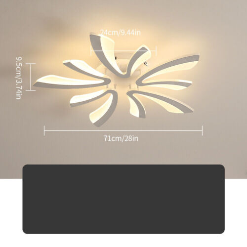 3-Farbige Dimmbar LED Deckenleuchte Decken-Lampe Küchen Wohnzimmer Esszimmer DE - Bild 15 von 22