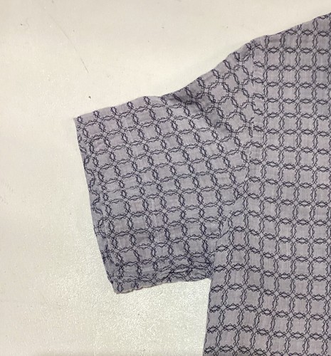 Billy Reid 100% Cotton Geometric Pattern Standard Button Down Shirt – Size L - Picture 5 of 8