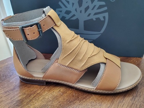 MUJER TIMBERLAND *SANDALIA CERERYBROOK* COLOR~LONA AMARILLA TALLA 8,5 M - Imagen 6 de 7