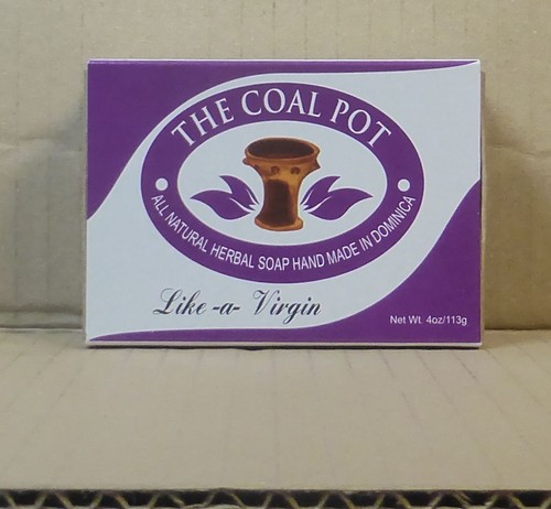 113gr. Like a Virgin Herbal Soap/Seife, VEGAN, all natural, The Coal Pot - Bild 1 von 5