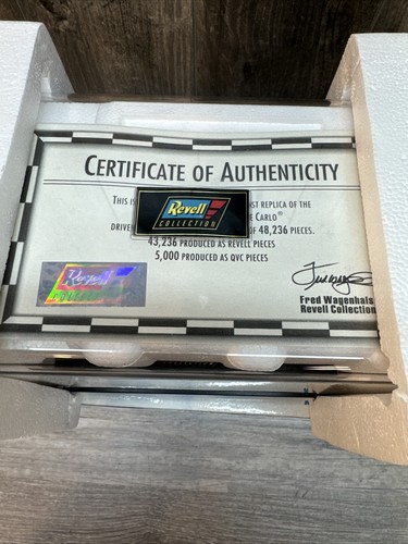 Revell Collection Oreo Raced Version 2002 Dale Earnhardt Jr #3 New Nascar COA - Picture 8 of 12