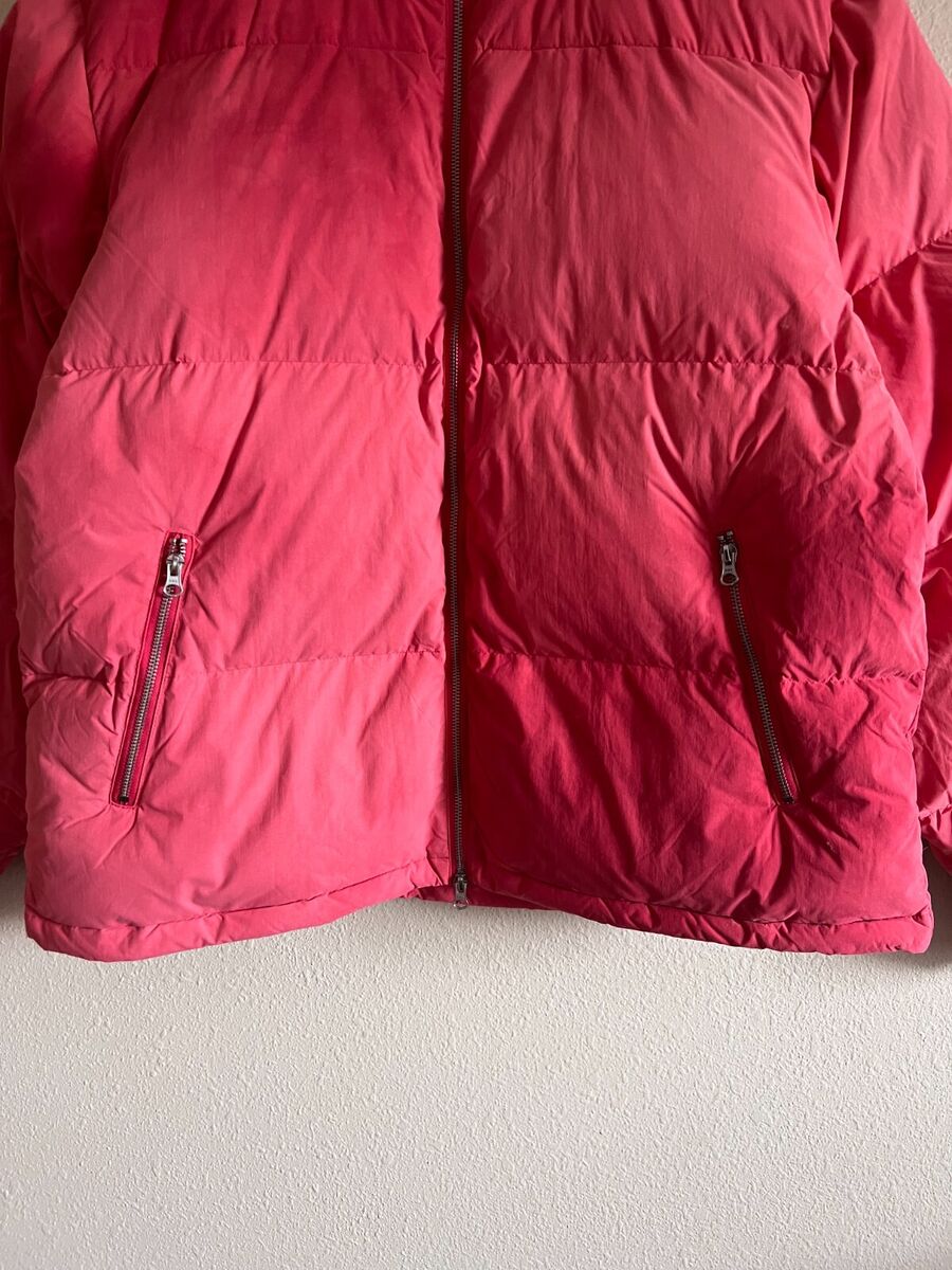 Stussy Nylon Down Puffer Jacket - Size XL - Faded Red Stussy Nylon Down Puffer Jacket - Size XL - Faded Red