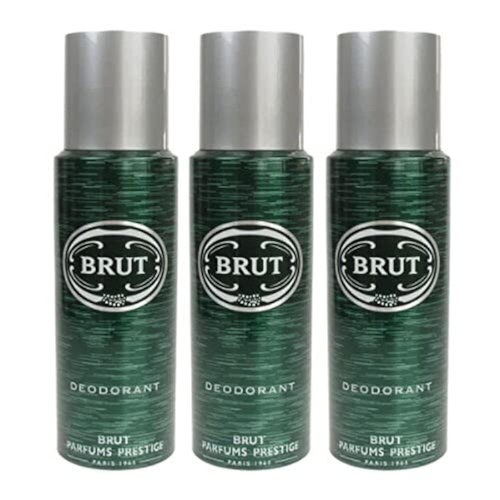 Brut 3 X Original Deodorant Body Spray 200Ml for Men Faberge - Picture 12 of 12