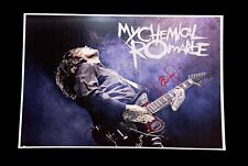 FRANK IERO SIGNED 12x18 MY CHEMICAL ROMANCE POSTER GERARD WAY BAND AUTOGRAPH 4 FRANK IERO SIGNED 12x18 MY CHEMICAL ROMANCE POSTER GERARD WAY BAND AUTOGRAPH 4
