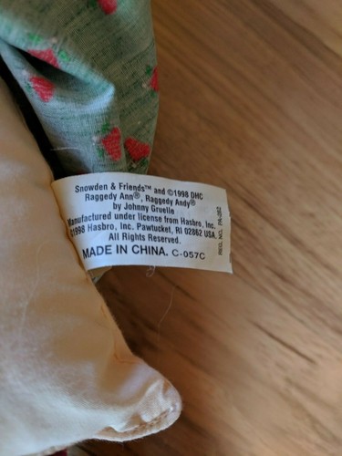 Vintage 1996 Hasbro Raggedy Ann Doll - Picture 7 of 8