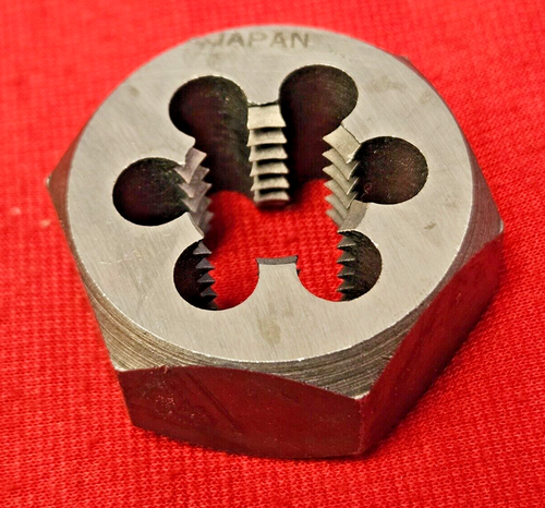 Alfa M18 X 2.5 20MM LEFT HAND 1.4" Hex Rethread Die MHD70774L Carbon Steel - Bild 3 von 8