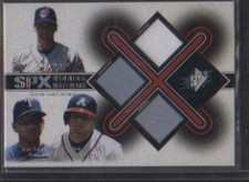 OMAR VIZQUEL / AROD / FURCAL 2001 SPX WINNING MATERIALS UPDATE TRIOS #VRF