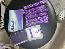 Clearblue Fertility Monitor, 1 Touch-Screen Monitor With 6 Test Strips No Box