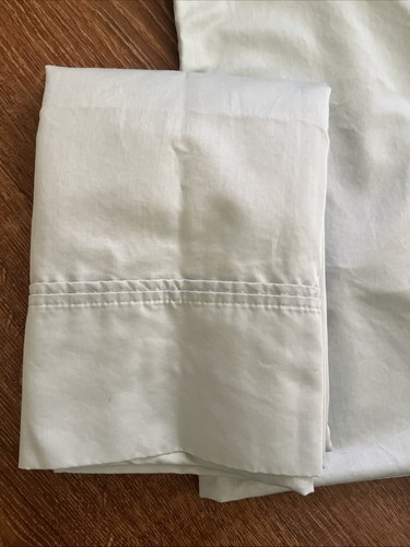 members mark pillowcase king white color 100% cotton modern classic Set (2) - Picture 3 of 6
