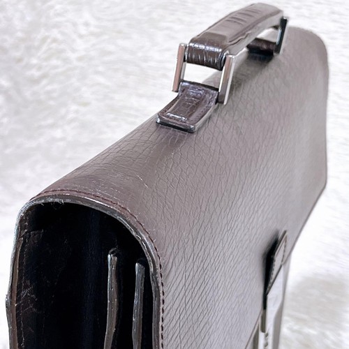 Gucci GUCCI Braun Echtleder Business Tasche Aktentasche A4 Kompatibel✧ - Bild 9 von 18