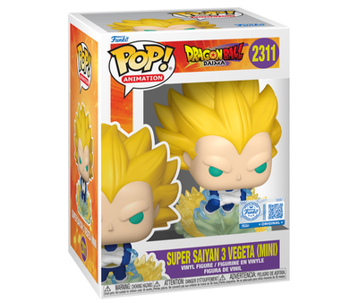 Funko Pop! Super Saiyan 3 Vegeta Mini #2311 Dragon Ball EX +
