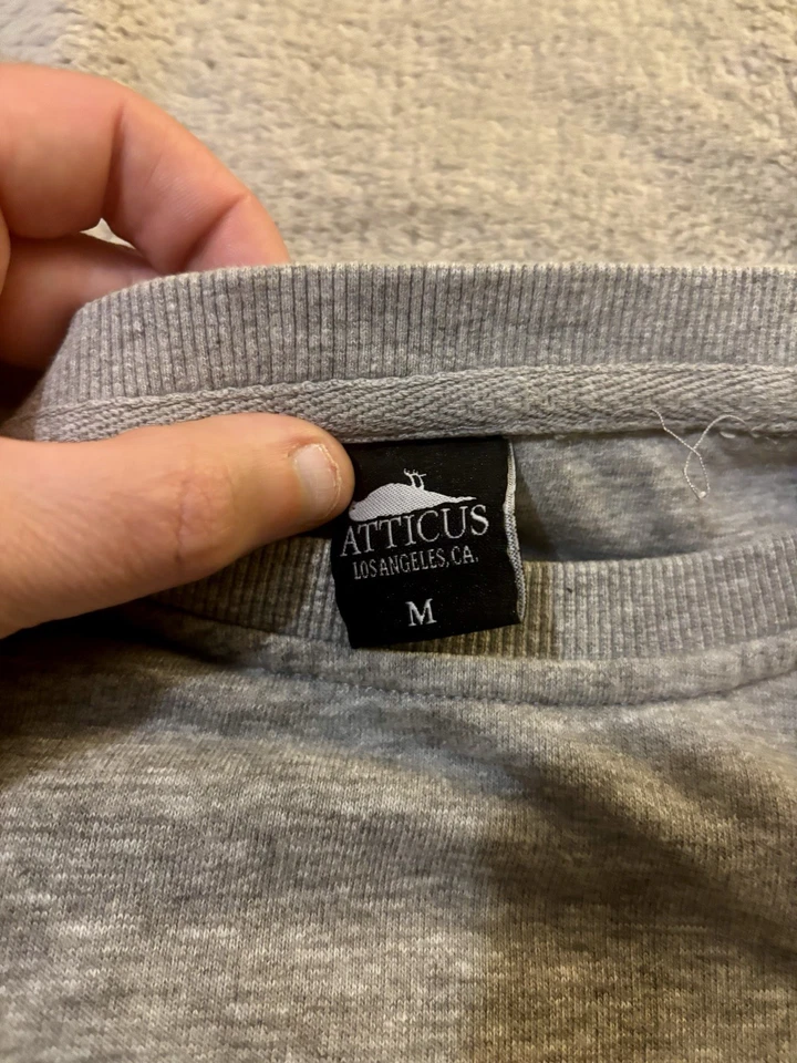 Sudadera para mujer Atticus Broken Heart gris medio Foto 3 de 3