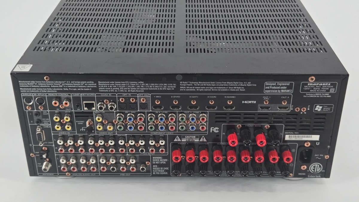 希少 Marantz SR7005 高級AVアンプ サラウンドレシーバー マランツ Marantz SR7005 AVアンプ サラウンドレシーバー @24736