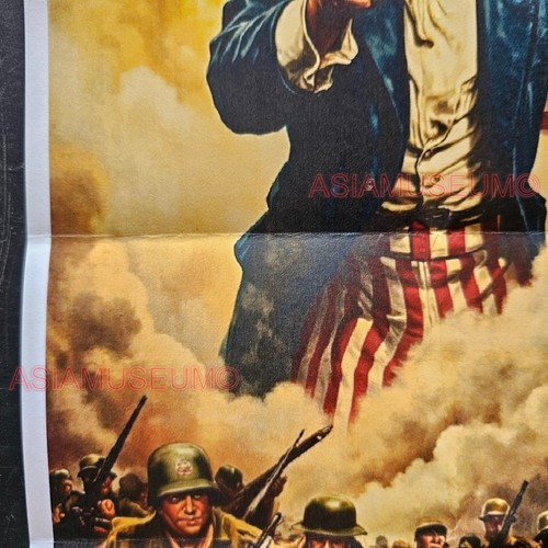 1943 WW2 USA AMERICA BUY WAR BONDS UNCLE SAM FLAG BATTLE PROPAGANDA POSTER K520 - Picture 7 of 9