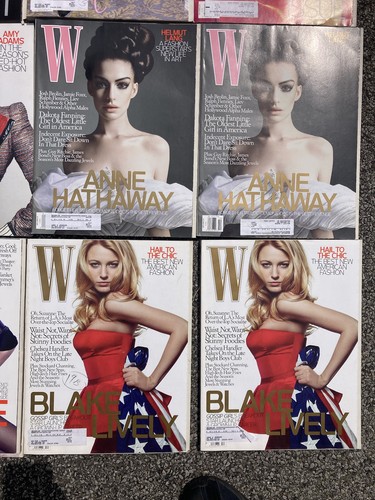 W Magazine Lot 13 Angelina Jolie Brad Pitt madonna blake lively kate moss 2008 - Picture 2 of 13