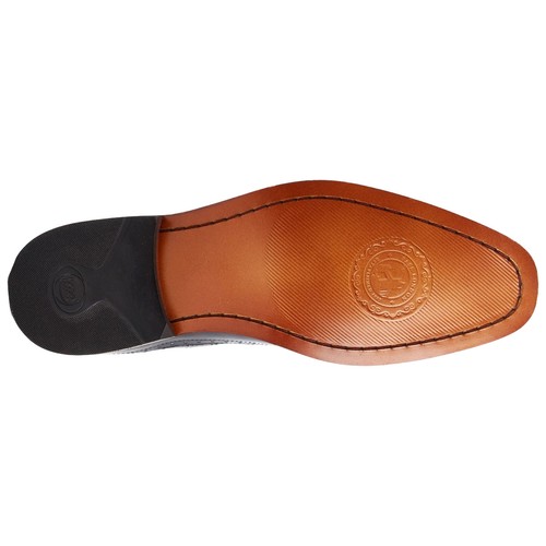 Zapatos Base London Para Hombres Havisham Brogue Cuero Con Cordones Trabajo Escuela Formal Inteligente - Imagen 16 de 21