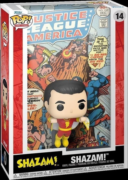 Gadget -D- Dc Comics: Funko Pop! Comic Covers - Shazam (Vinyl Figure 14) Funko-image