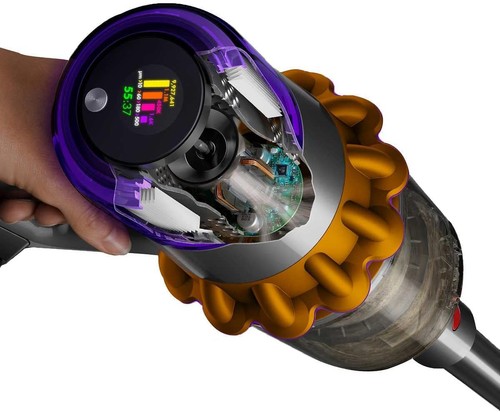 Dyson V15 Detect Total Clean Extra Cordless Vacuum - Yellow/Nickel - Picture 7 of 8