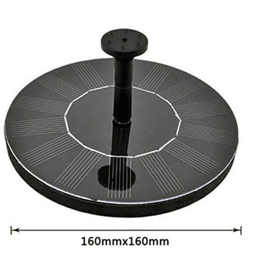 Mini Solar Brunnen Pumpe Solar Panel Wasserpumpe Teich Miniatur Schwimmende - Bild 6 von 7