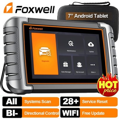 FOXWELL NT809 OBD2 Diagnosegerät Alle System IMMO EPB TPMS Öl Reset Aktiver Test