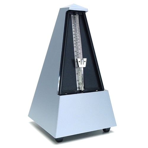 Wittner 845203 Metrónomo Mecánico Diseñador Modelo Plata - Imagen 3 de 5