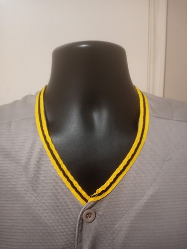 MLB Majestic CoolBase Pittsburgh Pirates Starling Marte grau Trikot Herren Small " - Bild 3 von 11