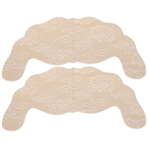 Brustwarzenabdeckung Aufkleber selbstklebend Spitze unsichtbar Unterwäsche BH-Pads (khaki D) - Bild 23 von 24