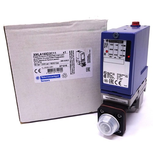 Pressure Switch XMLA160D2C11 Telemecanique 10-160bar / 145-2320psi 071215 - Picture 3 of 3