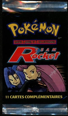 Booster vide Pokémon Jessie James Team Rocket Français - Photo 1/2