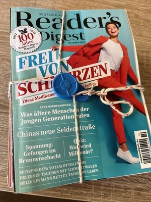 11 Readers - Digest Zeitschriften von 2022 / 2023  -( V1 )