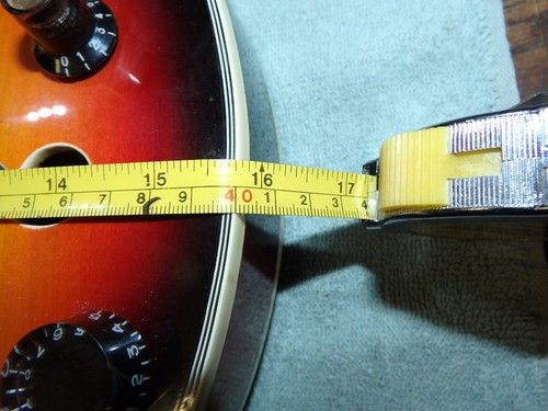Used 1970's Aria MIJ Vintage Guitar Body Parts Only REPAIR ES-335 SEE Descript - Picture 3 of 18