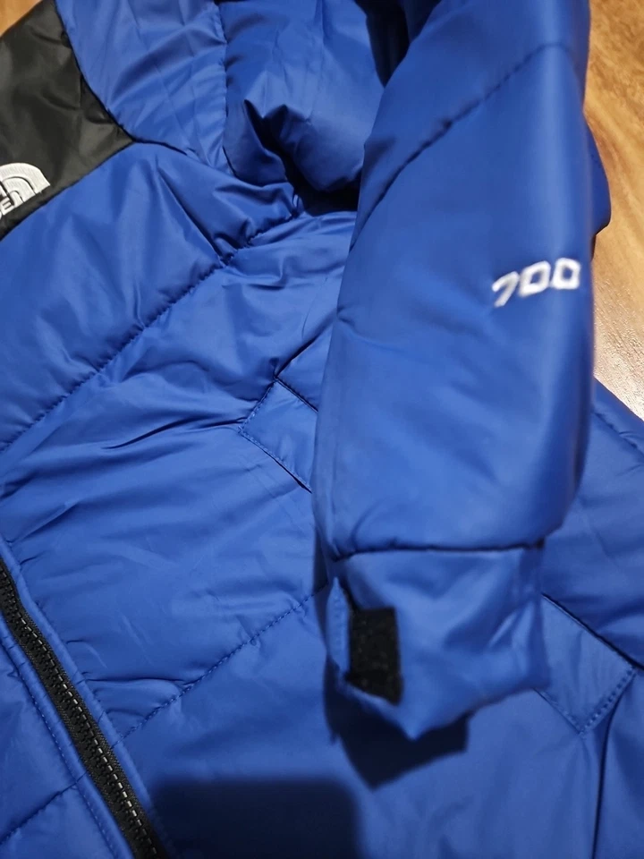 Chaqueta Empacable The North Face 1996 Retro Nuptse 700 Plumón Relleno Azul 2XL. Nuevo Foto 4 de 4