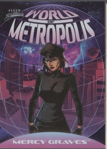 2025 Fleer Brilliants Superman "World of Metropolis: Pulsar" Mercy Graves #WM-7 - Picture 1 of 2