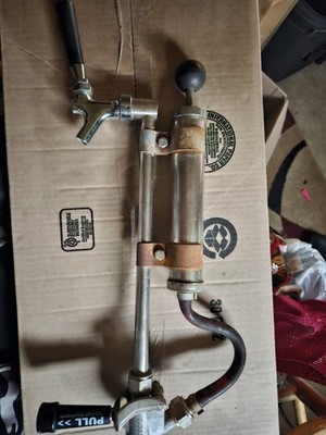 Vintage Micro Matic Beer Keg Tap Bass Ale with Hand Pump Man Cave Beer Equipment