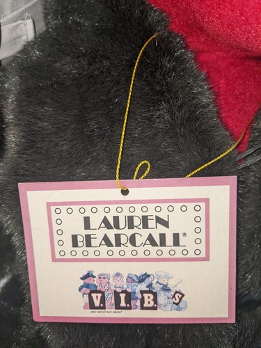 1987 Humphrey Beargart & Lauren Bearcall North American Bear Retired Casablanca - Picture 6 of 7