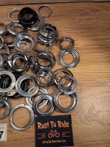 Vintage Retro Bicycle Headset Parts Job Lot #977 - Picture 5 of 7