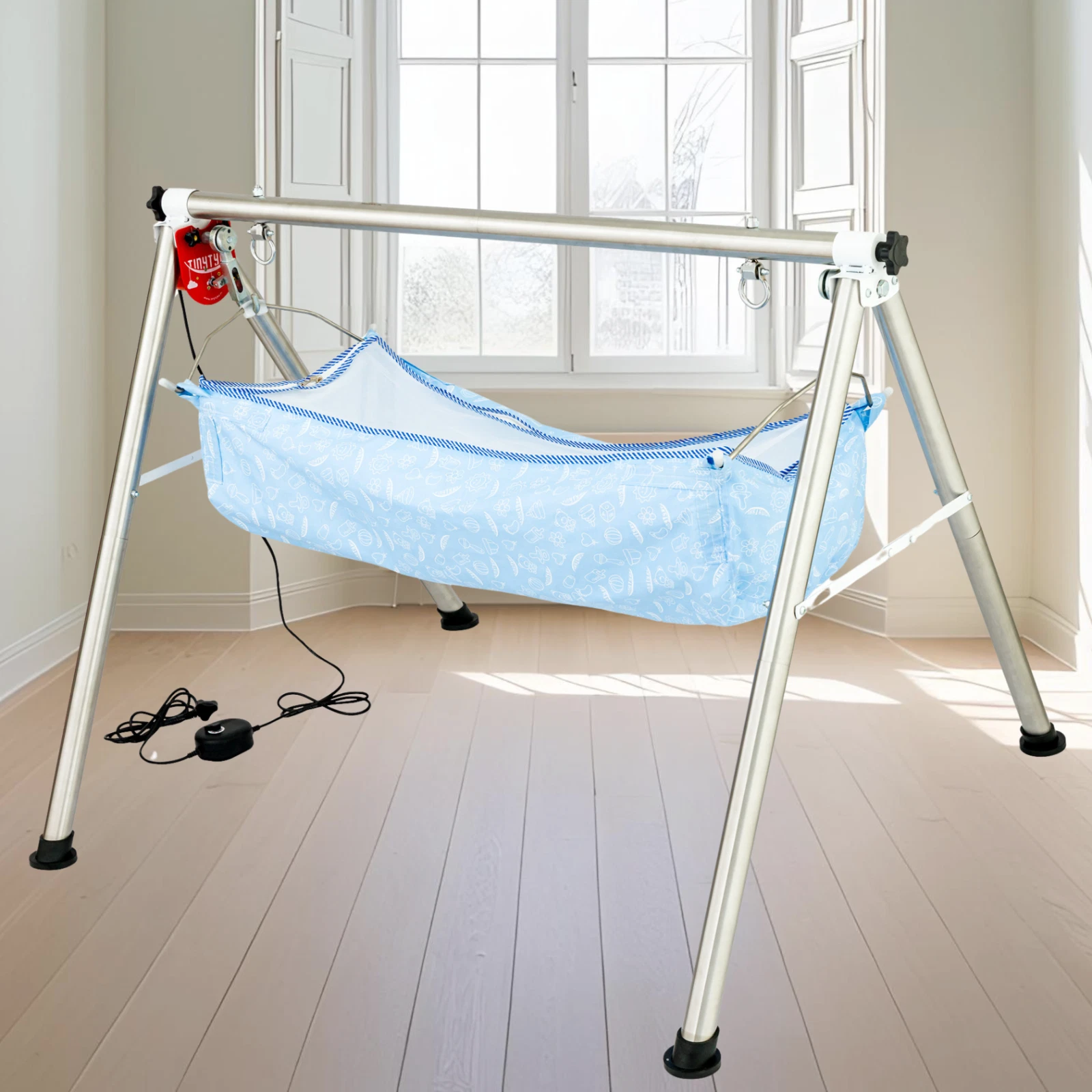 TinyTyke Automatic Baby Cradle Round Pipe Frame Fully Foldable Best Design
Opens in a new window or 