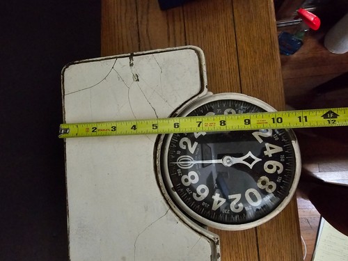 VINTAGE CAST IRON MERCANTILE/TRADES/FACTORY SCALE 300LB WORKING - Picture 12 of 13